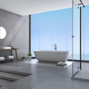 3d-rendering-beautiful-steps-modern-bathroom-near-sea-view